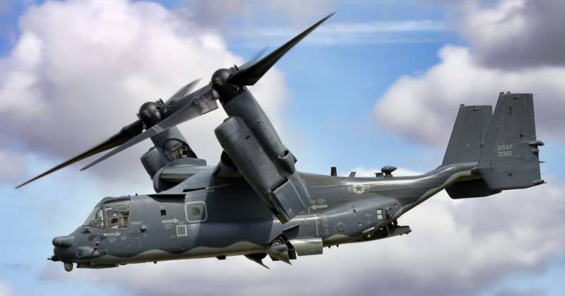 V-22: ciekawe, ale miejscami алогичный