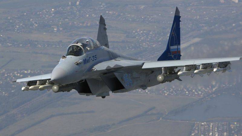 The MiG-35 will hold the weapons