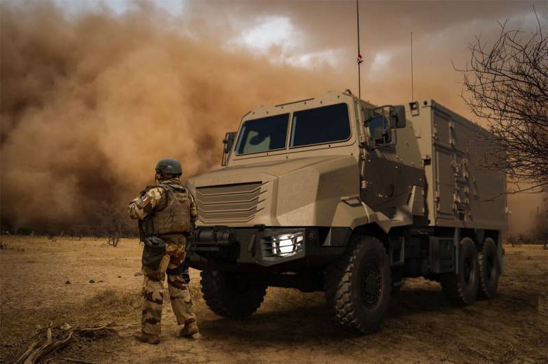 Frankrike är redo att ge militärlastbilar 