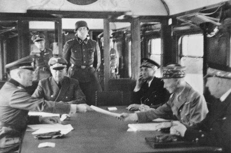 Abschnitt «die französische erbschaft». Wie Hitler demütigte Frankreich