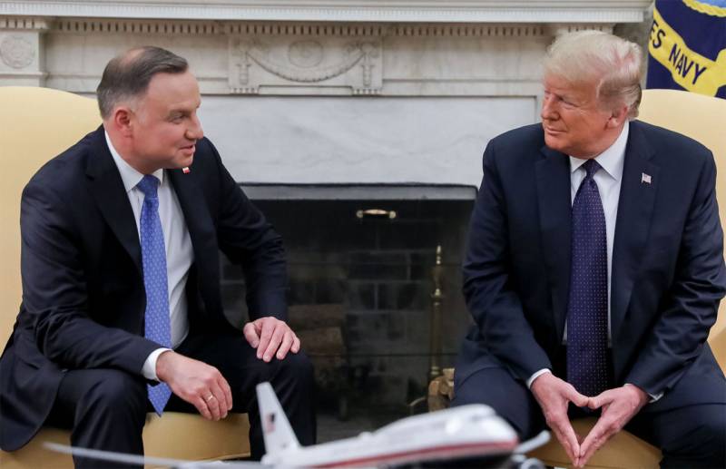 El presidente de polonia, agradeció a trump, por la 
