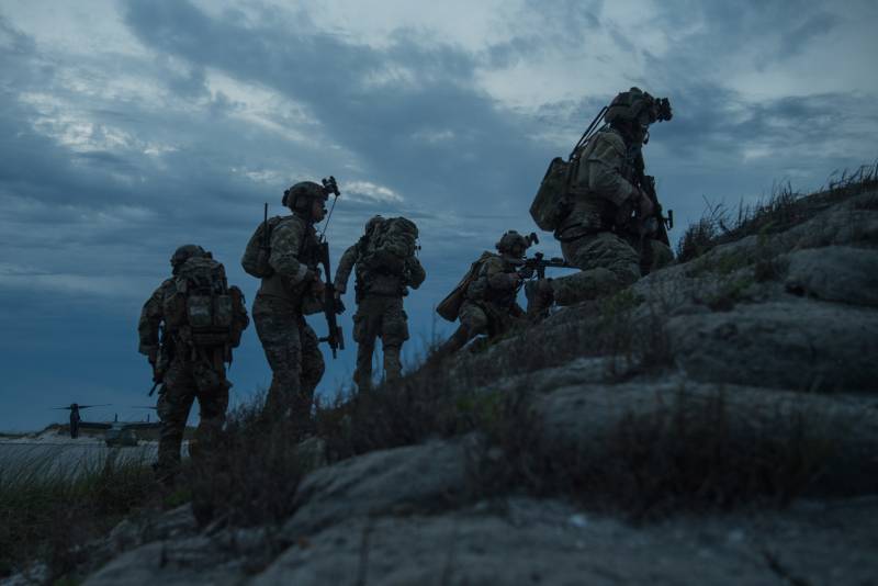 The US special forces. Special operations command United States air force