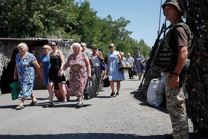 Die Ukraine hat sich zu einer Bedrohung für ЛДНР und Russland
