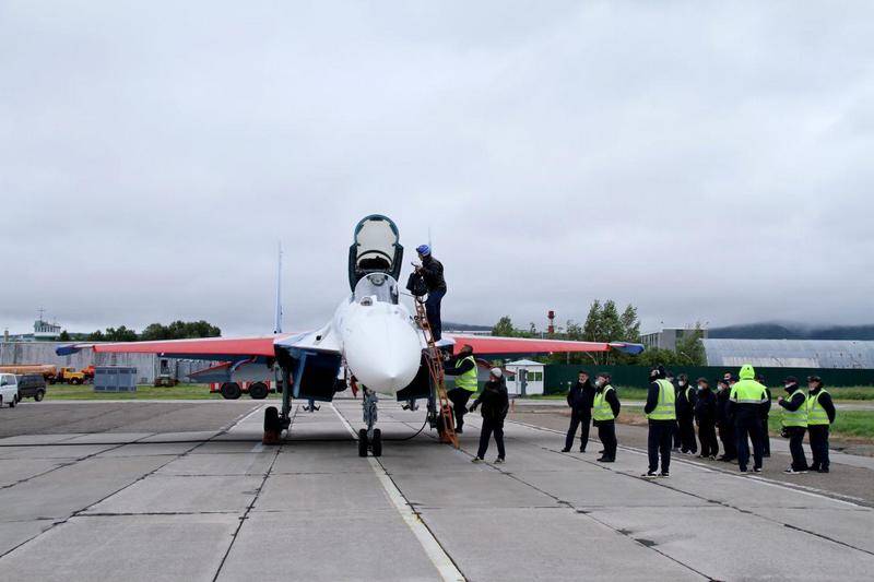 Four new su-35S for Russian Knights ready to transfer
