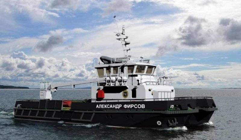Til Sevastopol til afslutning leverede den anden BGK projekt 23370Г