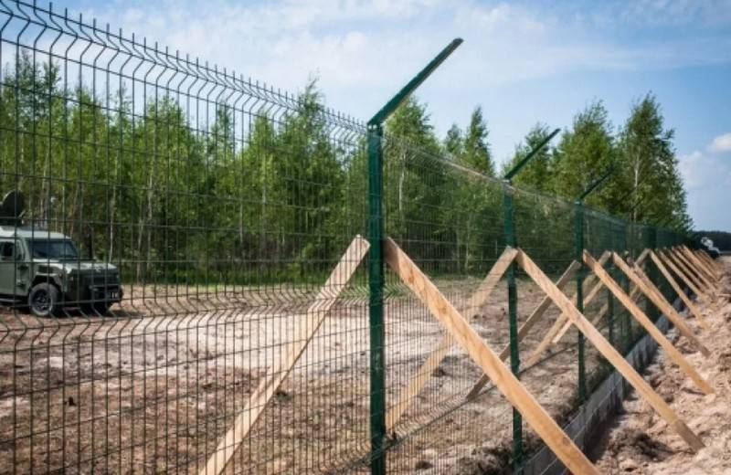 The state border service of Ukraine reported about the construction of the 