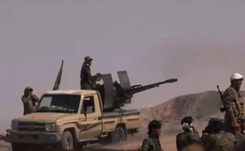 In Syria were captured by the militants, trained by American instructors