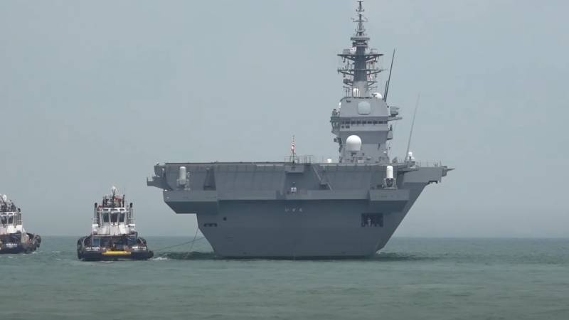 For the first time since world war II: Japan returns to the carriers
