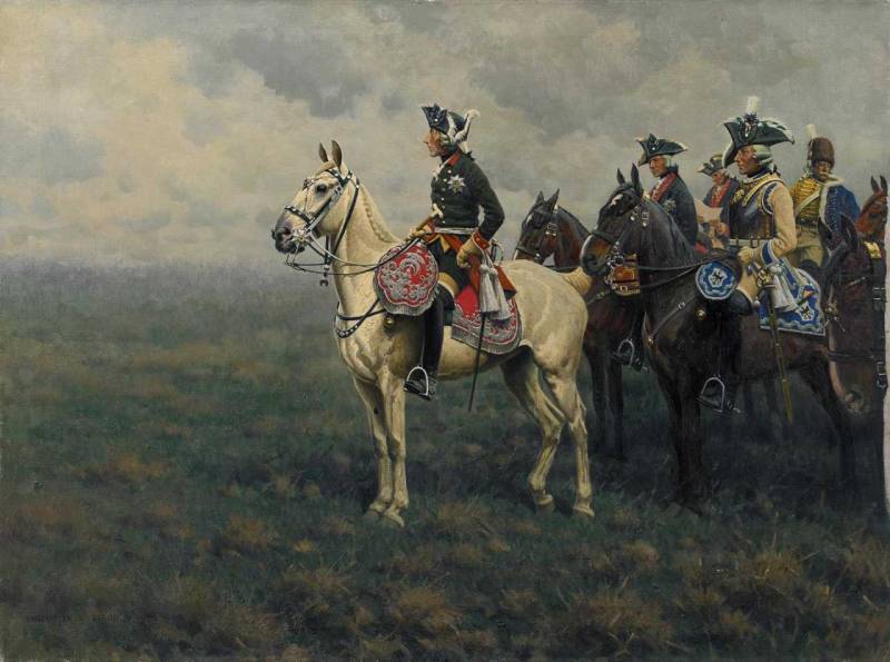 Кирасиры in den Schlachten und Kampagnen