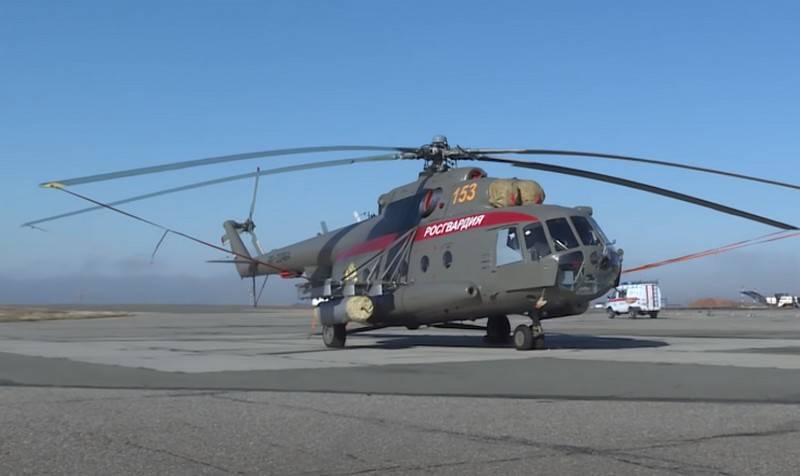 A new squadron of special forces of Regardie formed in the North Caucasus