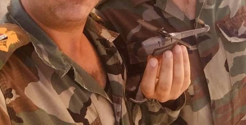 El último americano mini-drone Black Hornet 3 cayó en manos del ejército sirio