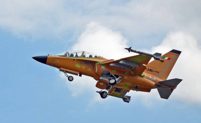 Italian light fighter M-346FA made its first flight