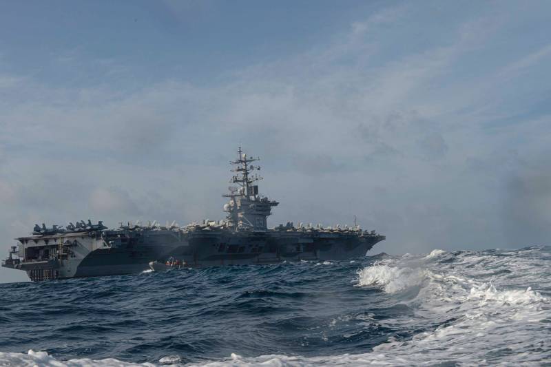 In Griechenland und der Türkei können sich nicht entscheiden, mit wem von Ihnen wird die Durchführung der Lehre Flugzeugträger der US-Marine