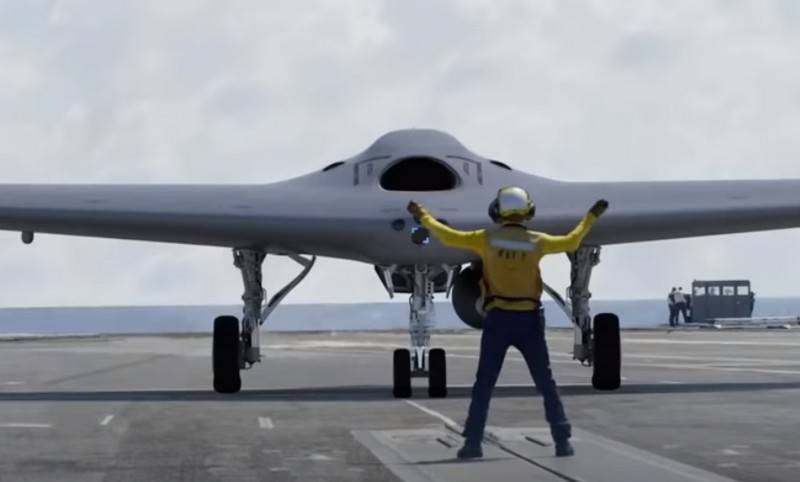 Amerykański палубный dron MQ-25A otrzymał sprzęt do napełniania