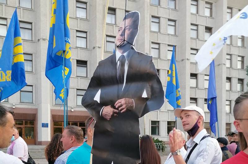 Ukraińscy nacjonaliści wystąpili przeciwko rozejmu na Donbasie