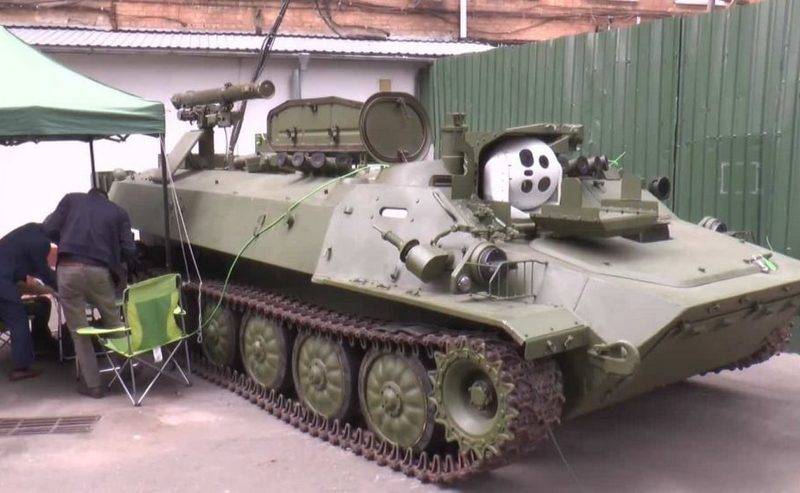 Na Ukrainie zmodernizowane samojezdny противотанковый atak rakietowy kompleks 