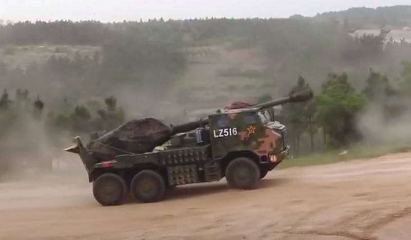 Die Zunahme der Feuerkraft: China geht auf die 155-mm-selbstfahrenden Haubitzen