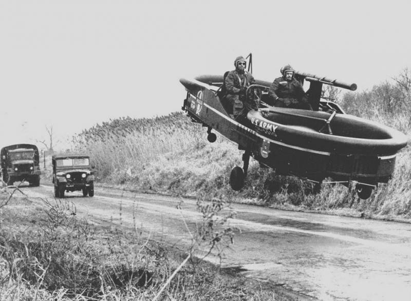 Лятаючы джып для амерыканскай арміі. Piasecki VZ-8 Airgeep