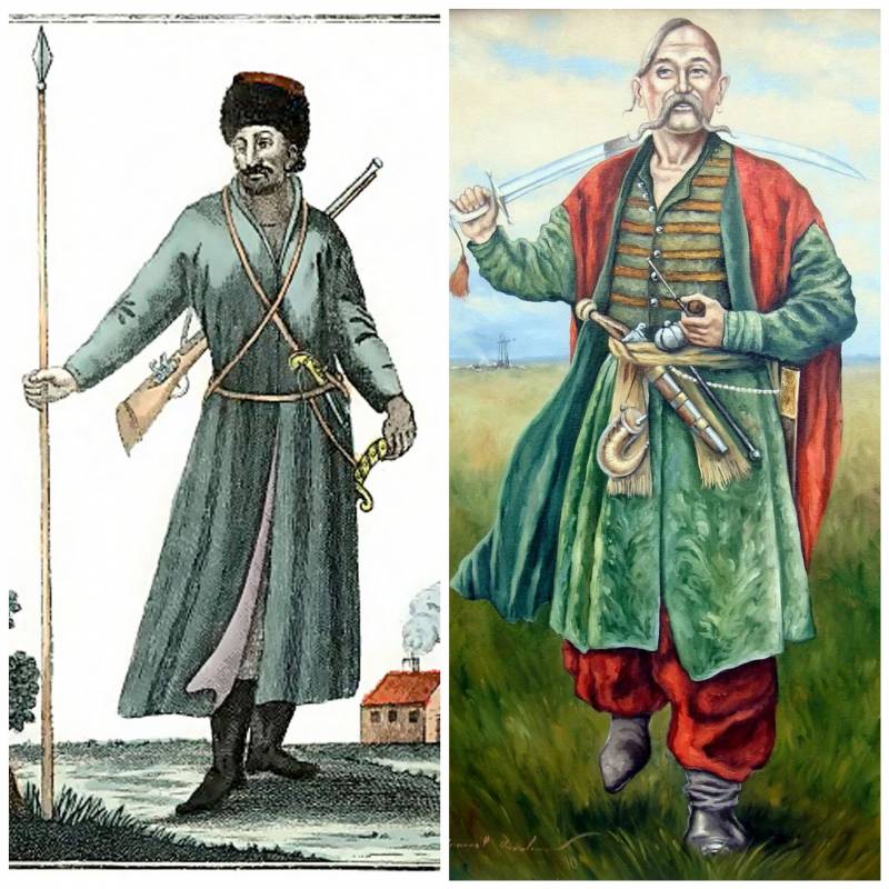 D ' don Kosaken an Kosaken