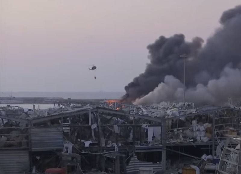 Israelesche Satellit hat d ' Foto vu Beirut virun an no der Explosioun